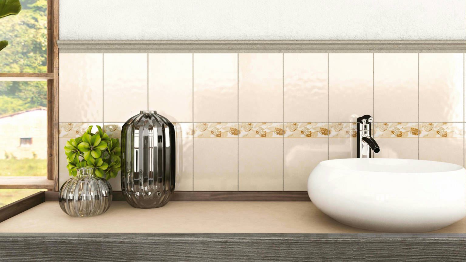 PALENQUE BEIGE BAÑO VT00002073  | Samboro