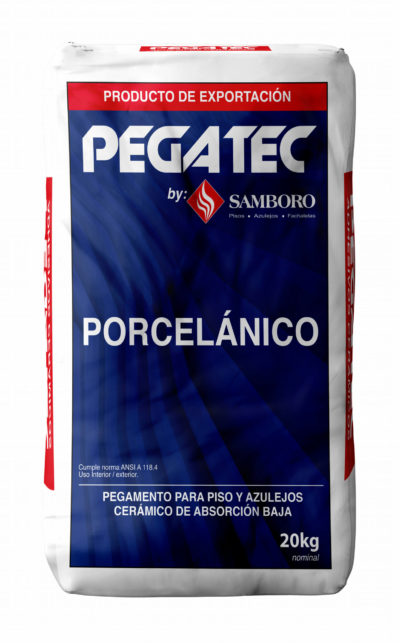 PEGATEC PORCELÁNICO / 20Kg / 40Kg