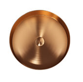 AQUALIA BILOBA BOWL REDONDO ACERO INOX ROSE GOLD | Samboro