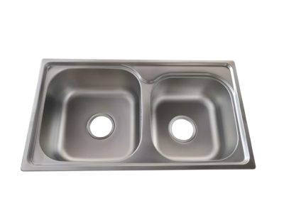 DGC LAVATRASTOS ACERO INOX  DOBLE FOSA
