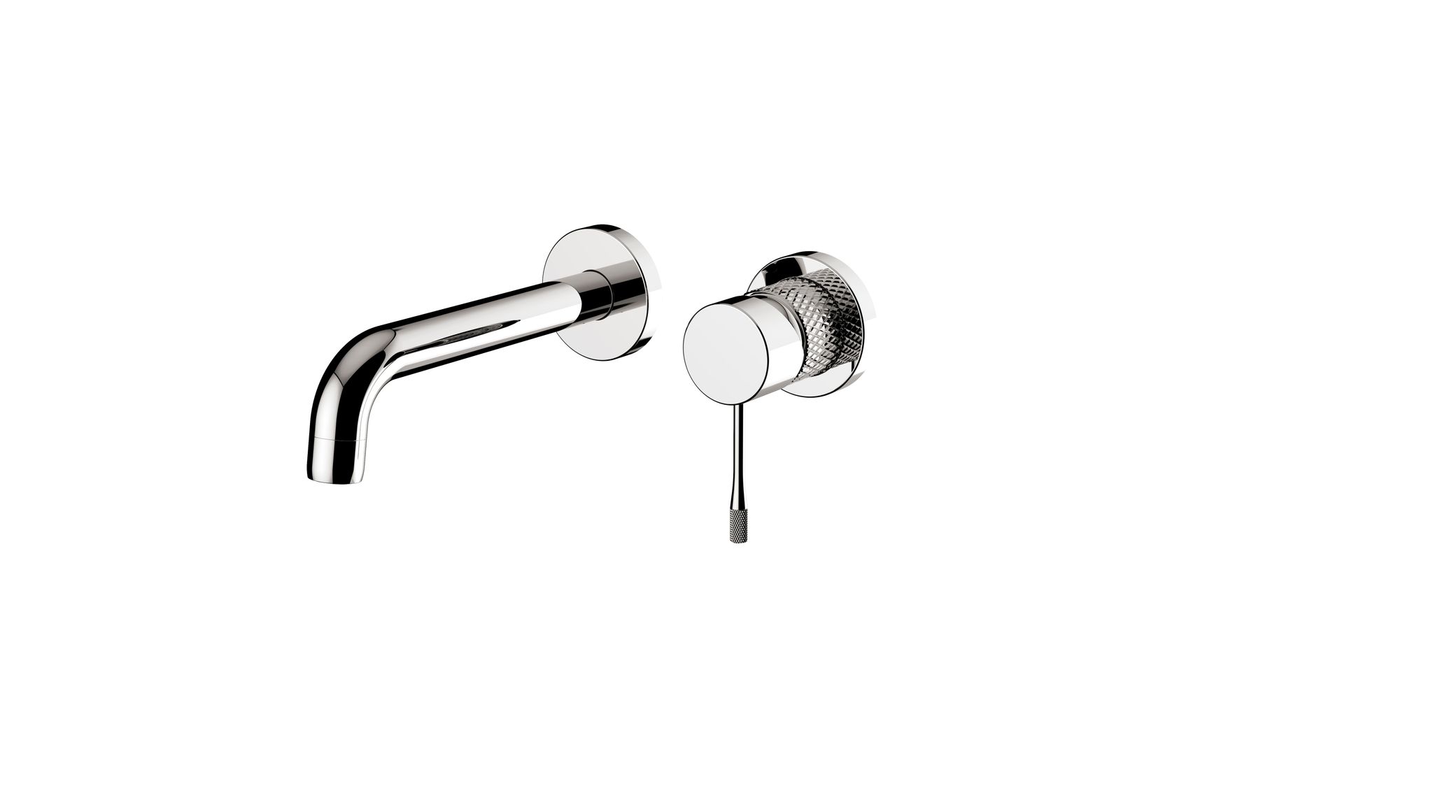 AQUALIA MONOMANDO LAVAMANOS A PARED BRUSHED NICKEL 1570WR-BN SIGNATURE | Samboro