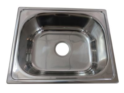 DGC LAVATRASTOS ACERO INOX PULIDO  DOBLE FOSA