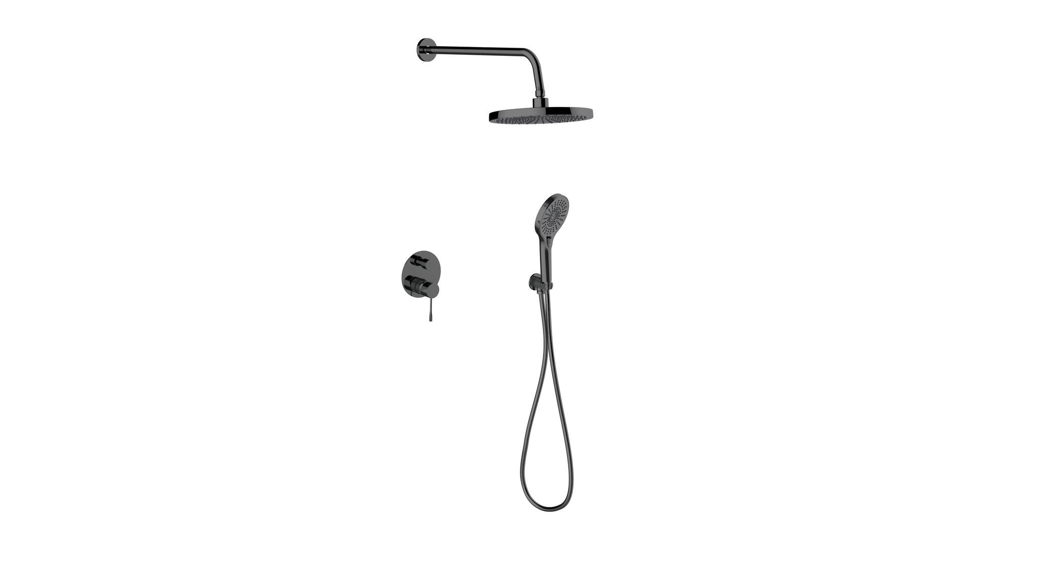 AQUALIA BELLA SET MEZCLADOR DUCHA TELÉFONO GRAPHITE  SIGNATURE | Samboro