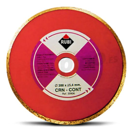 RUBI DISCO CONTINUO CRN 200  30906 NARANJA  CERAMICA