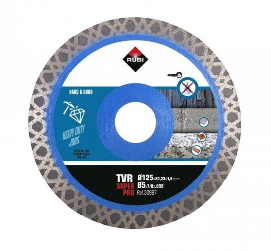 RUBI DISCO DIAMANTE TVR 125 MATERIAL DURO 30987