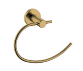 AQUALIA TOALLERO MODENA DORADO BRILLANTE AQ7916-D | Samboro