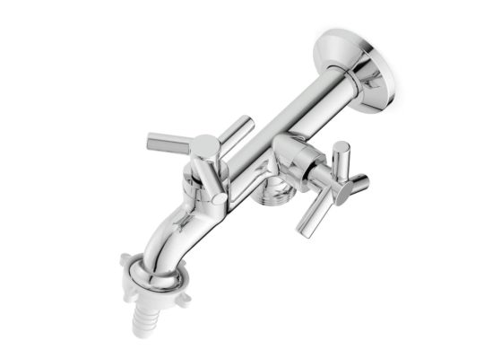 Celite Grifo para lavadero de pared B5006CKCR3 cromo