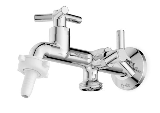 Celite Grifo para lavadero de pared B5006CKCR3 cromo | Samboro