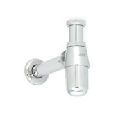 DGC Sifon de acero inox 1 1/4 X 23cm DG9159-CR Cromo 9238 | Samboro