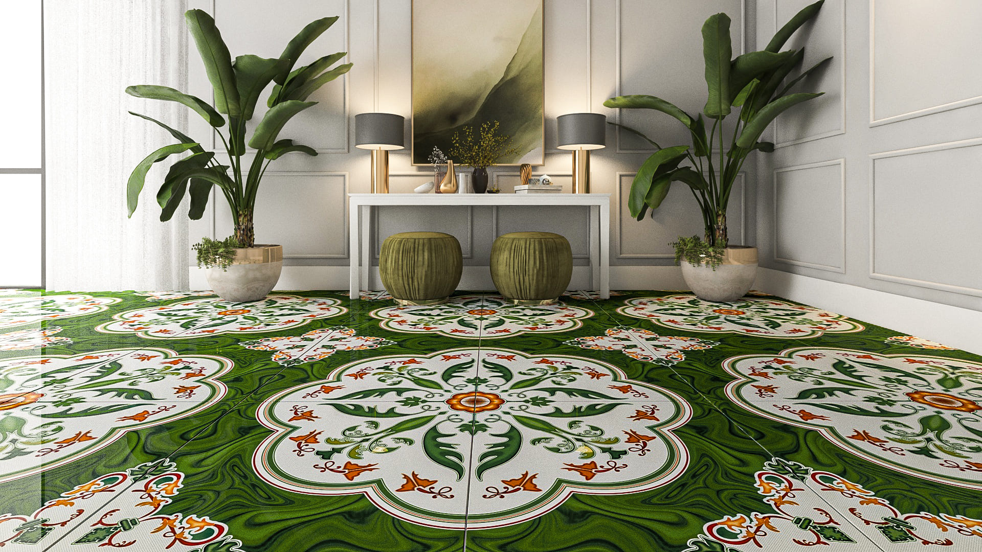 ALMERÍA VERDE  61X61 | Samboro