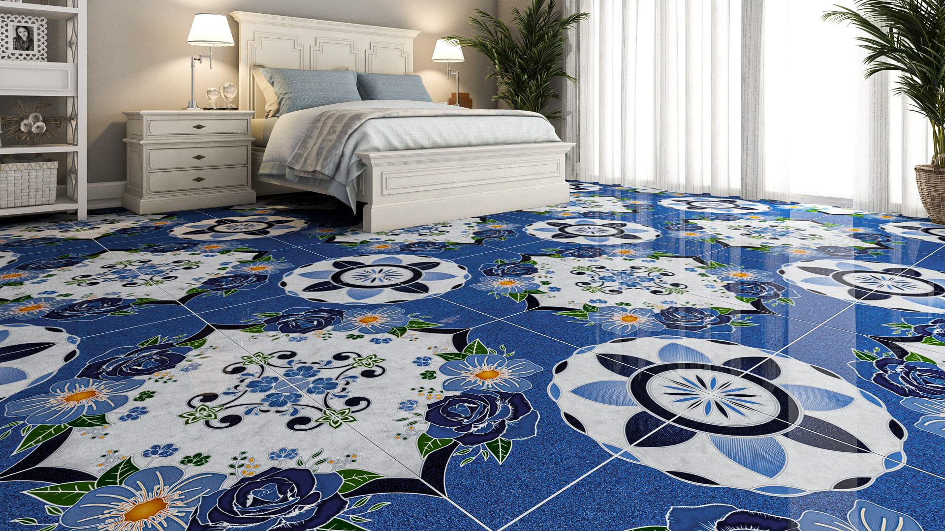 ATITLAN AZUL 61X61 | Samboro